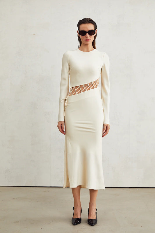 Conrad midi dress